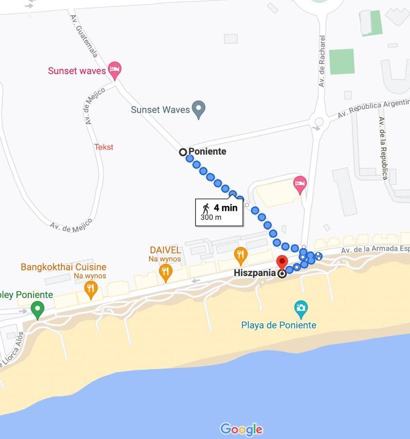 Sunset Waves Benidorm Sea View Apartment Екстериор снимка